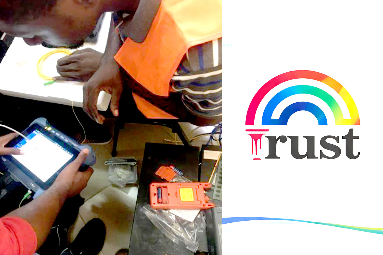 Connexion fibre optique