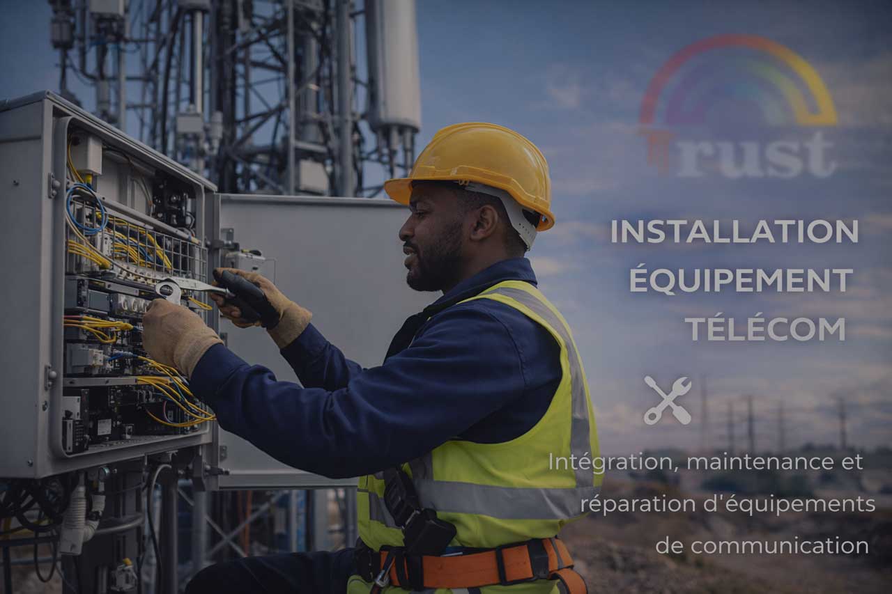 Installation équipement télécom
